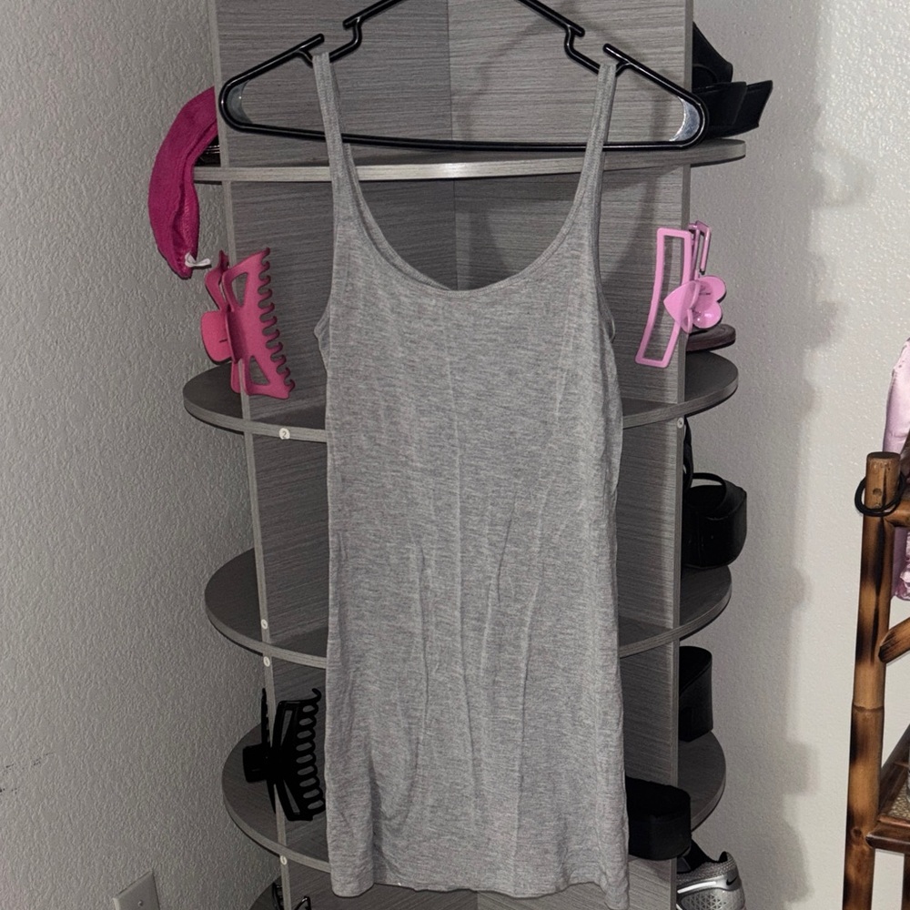 Gray dress